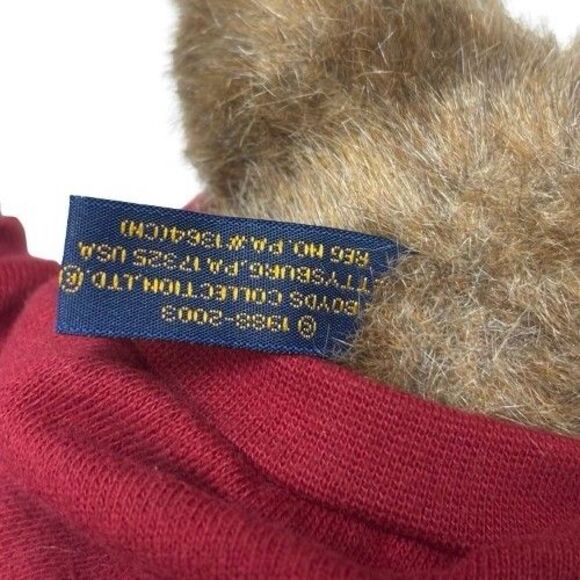 Boyd's Bears Oklahoma OU Sooners Bear Plush Stuffed Animal 1988-2003 Posable - Picture 8 of 14